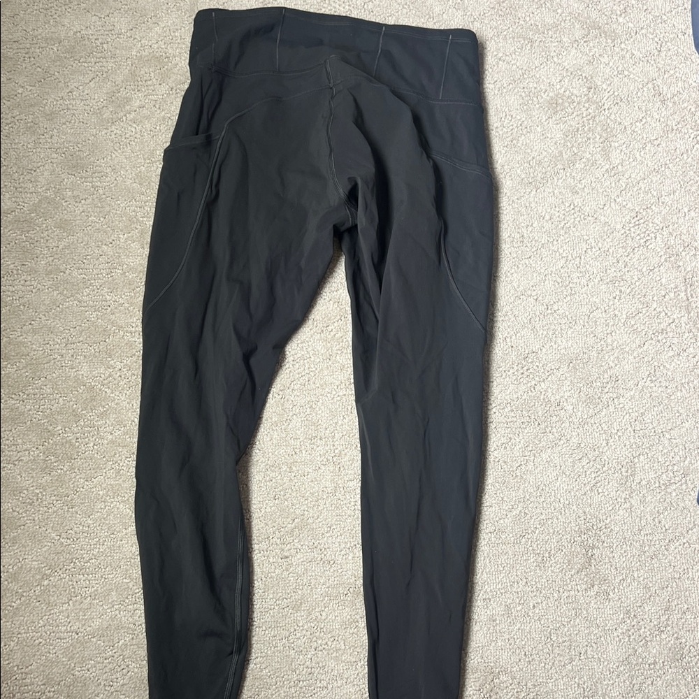 Lululemon Fast and Free High Rise Tights 25” Size 8 in Gray - Picture 5 of 14